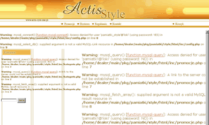 Actis-style.one.pl thumbnail