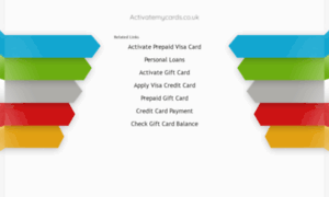 Activatemycards.co.uk thumbnail