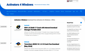 Activators4windows.com thumbnail