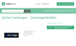 Active-geiranger.trekksoft.com thumbnail