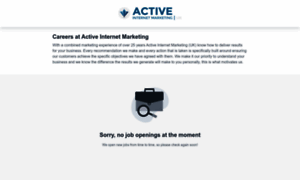 Active-internet-marketing.workable.com thumbnail