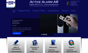 Activealarm.se thumbnail