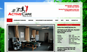 Activecarehealth.ca thumbnail