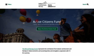 Activecitizensfund.no thumbnail