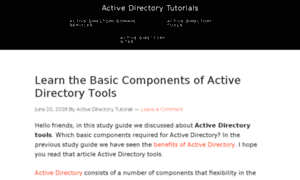 Activedirectorytutorial.blog thumbnail
