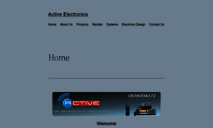 Activeelectronics.co.za thumbnail