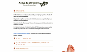 Activefeetpodiatry.com thumbnail