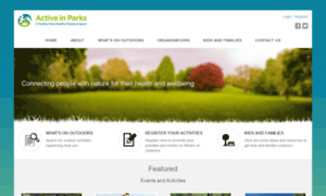 Activeinparks.org thumbnail