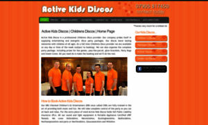 Activekidsdiscos.co.uk thumbnail