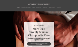 Activelifechiropracticpa.com thumbnail