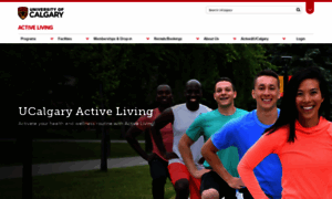 Activeliving.ucalgary.ca thumbnail