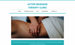 Activemassagetherapy.ca thumbnail