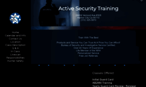 Activesecuritytraining.com thumbnail