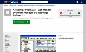 Activeurls-check-get-web-monitor-bookmar1.freedownloadscenter.com thumbnail