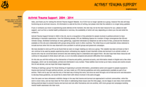 Activist-trauma.net thumbnail