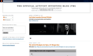 Activistinvesting.blogspot.com thumbnail