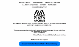 Activistvideoarchive.org thumbnail