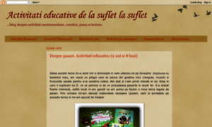 Activitatieducativedelasuflet.blogspot.ro thumbnail