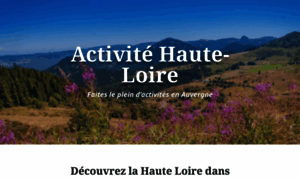 Activite-haute-loire.fr thumbnail