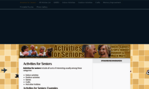 Activities-for-seniors.info thumbnail