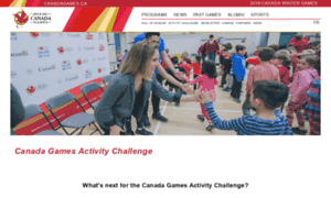 Activitychallenge.canadagames.ca thumbnail