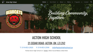 Actonhighschool.ca thumbnail