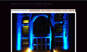 Actorstempletheatre.com thumbnail
