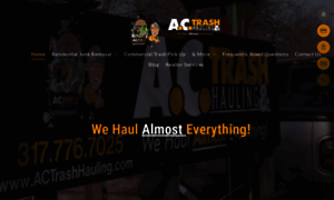 Actrashhauling.com thumbnail