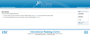 Actrav-courses.itcilo.org thumbnail