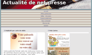 Actu.net-presse.com thumbnail