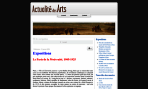 Actualite-des-arts.com thumbnail