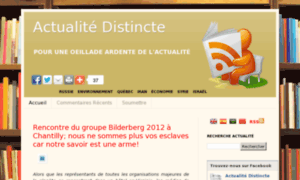Actualite-distincte.info thumbnail