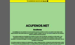 Acufenos.net thumbnail