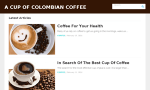 Acupofcolombiancoffee.info thumbnail