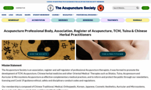 Acupuncturesociety.org.uk thumbnail