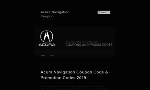 Acuranavigationcoupon.com thumbnail