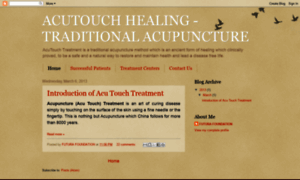 Acutouchtreatment.blogspot.com thumbnail