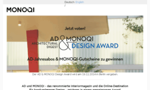 Ad-designaward.monoqi.com thumbnail