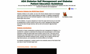 Ada-diabetes-management.com thumbnail