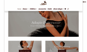 Adagiodancewear.es thumbnail