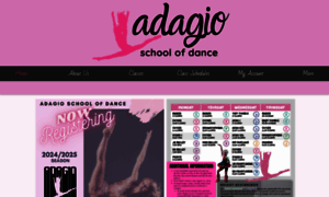 Adagioschoolofdance.com thumbnail