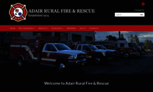 Adair-rural-fire.com thumbnail