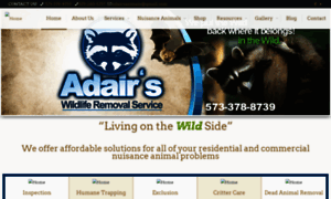 Adairs-animals.com thumbnail