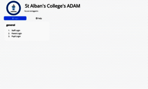 Adam.stalbanscollege.com thumbnail