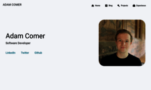 Adambcomer.com thumbnail
