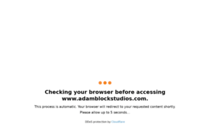 Adamblockstudios.com thumbnail