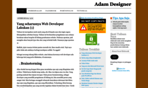 Adamdesigner.wordpress.com thumbnail
