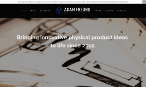 Adamfreunddesign.com thumbnail