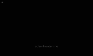 Adamhunter.me thumbnail