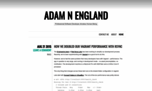 Adamnengland.wordpress.com thumbnail